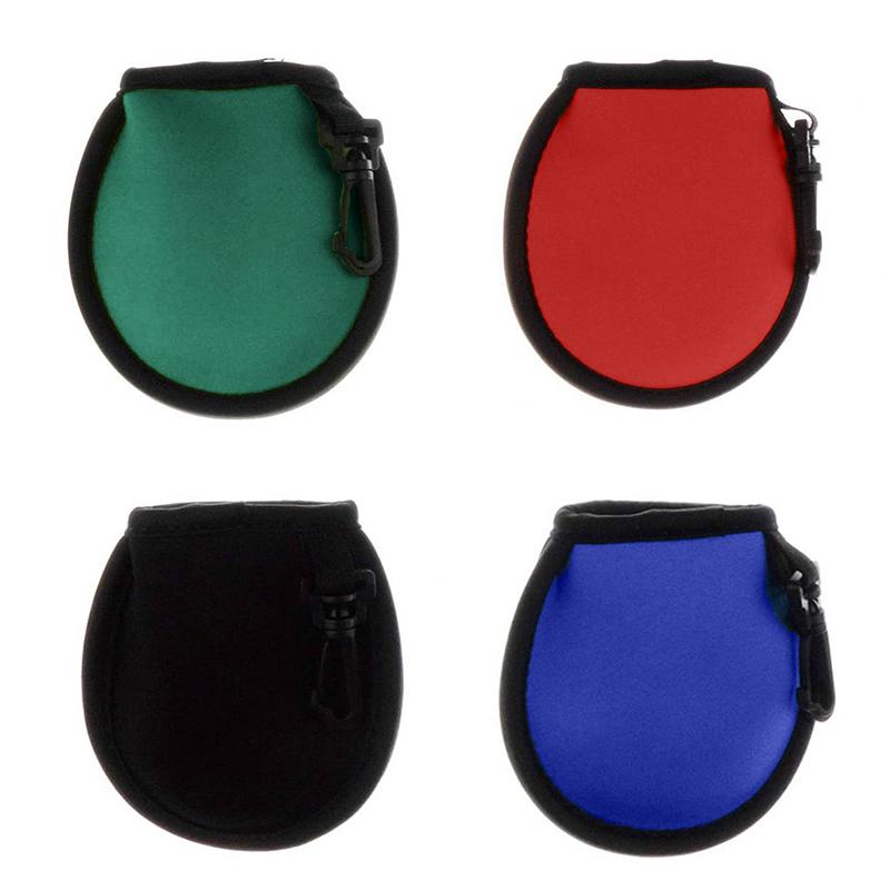 

4 шт. Чехол для чистки мячей для гольфа с карабином, аксессуары для гольфа, карман для шайбы, водонепроницаемая сумка, карман для сухой чистки мяча для гольфа