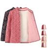 Veste en coton velours d'hiver pour femmes d'âge moyen et âgées - Manteau de grand-mère chaud et ajustement élastique