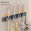 Wall-Mounted Mop and Broom Holder