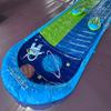 Inflatable Floating Lounge Chair with Sunshade - Glow-in-the-Dark Outdoor Tanning Pool, Water Slide Toy for Sunbathing & Splashing