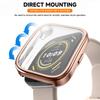Plating Soft Silicone Case For Amazfit Bip 5 Smart Watchband Screen Protector Bumper Shell for Huami Amazfit Bip5 Cover
