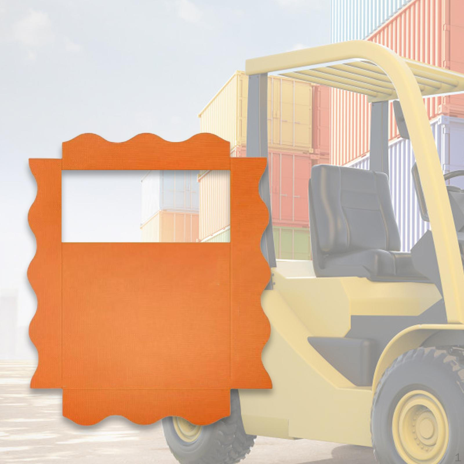 

Forklift Top Cover Waterproof with Transparent PVC Sun Protection,Heavy Duty Universal