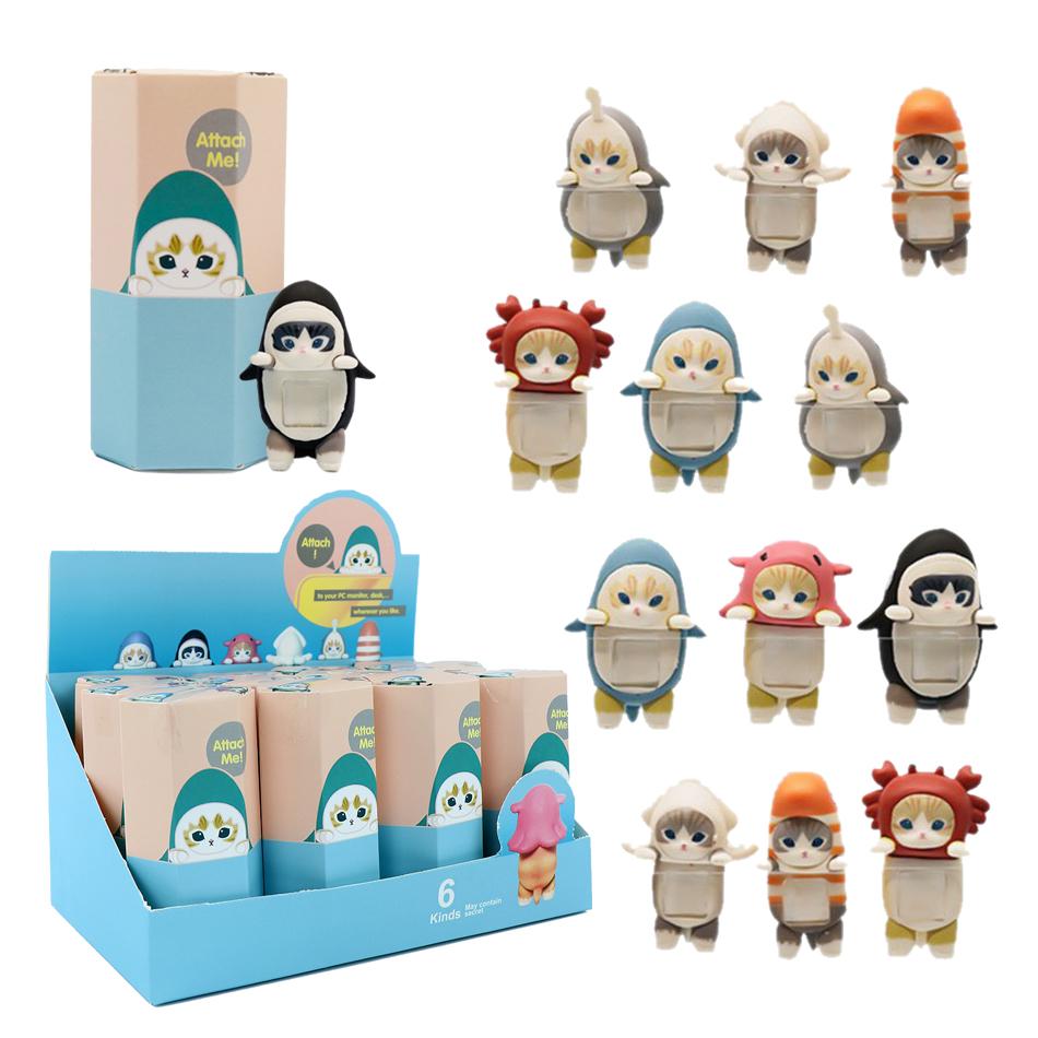 Rekin Kot Fushan Kot Papa Seria Anioł Modne Zabawne Figurki Akcji Prezent Urodzinowy