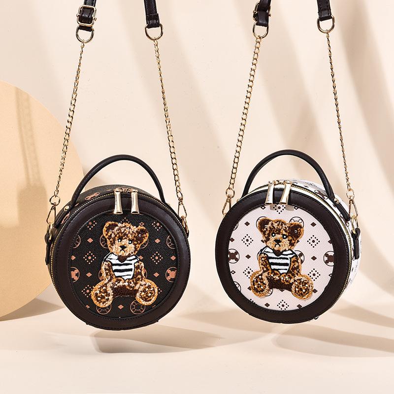 Summer Chain Bag Women's Messenger Bag 2025 New Bag Trendy Fashion Women's Shoulder Round Bag Mini Small Bag Women's Bag