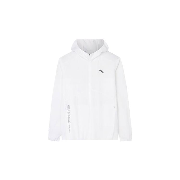 Anta Variety Training Collection Breathable Sun Protection Clothing Men s Pure White 952427606-1 2XL