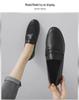 2025 Spring Women's British Style Retro Leather Flats - Plus Size Available