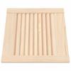 Cabinet Door with Louvered Design 39.5 X 39.4 Cm Solid Pine Wood