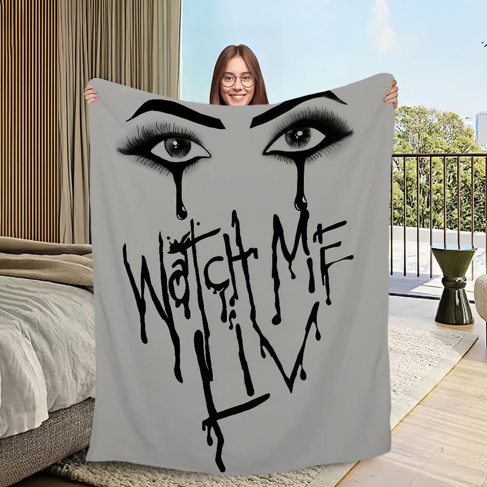 L-Liv Morgan Wrestler Decke Flanell warme Gemütlichkeit weiche Plüschdecke Für Picknick Betten Sofas Häuser Und Schlafzimmer