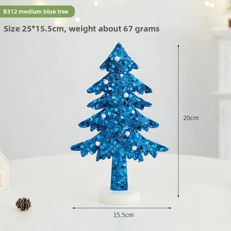 Christmas Table Decoration Items, Atmosphere-sustaining Scene Setting, Arrangement, Non-woven Fabric Three-dimensional Christmas Tree