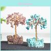Crystal Tree Decor With Natural Quartz For Home Office Gift Gift For Teens
