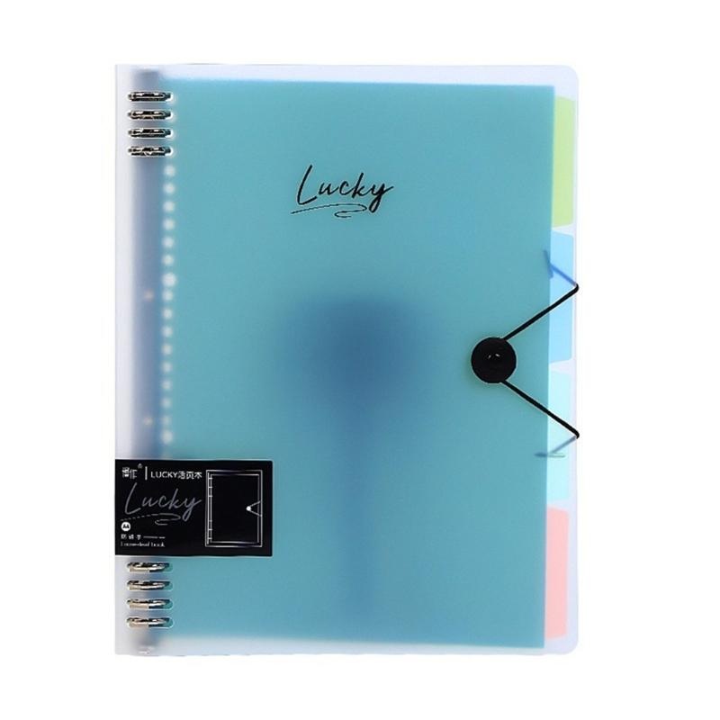 

Presentation Display Folder Letter Size 8 Rings Binder Hold 220Sheets Elastic String Closure for Office School and Home 1 чистый