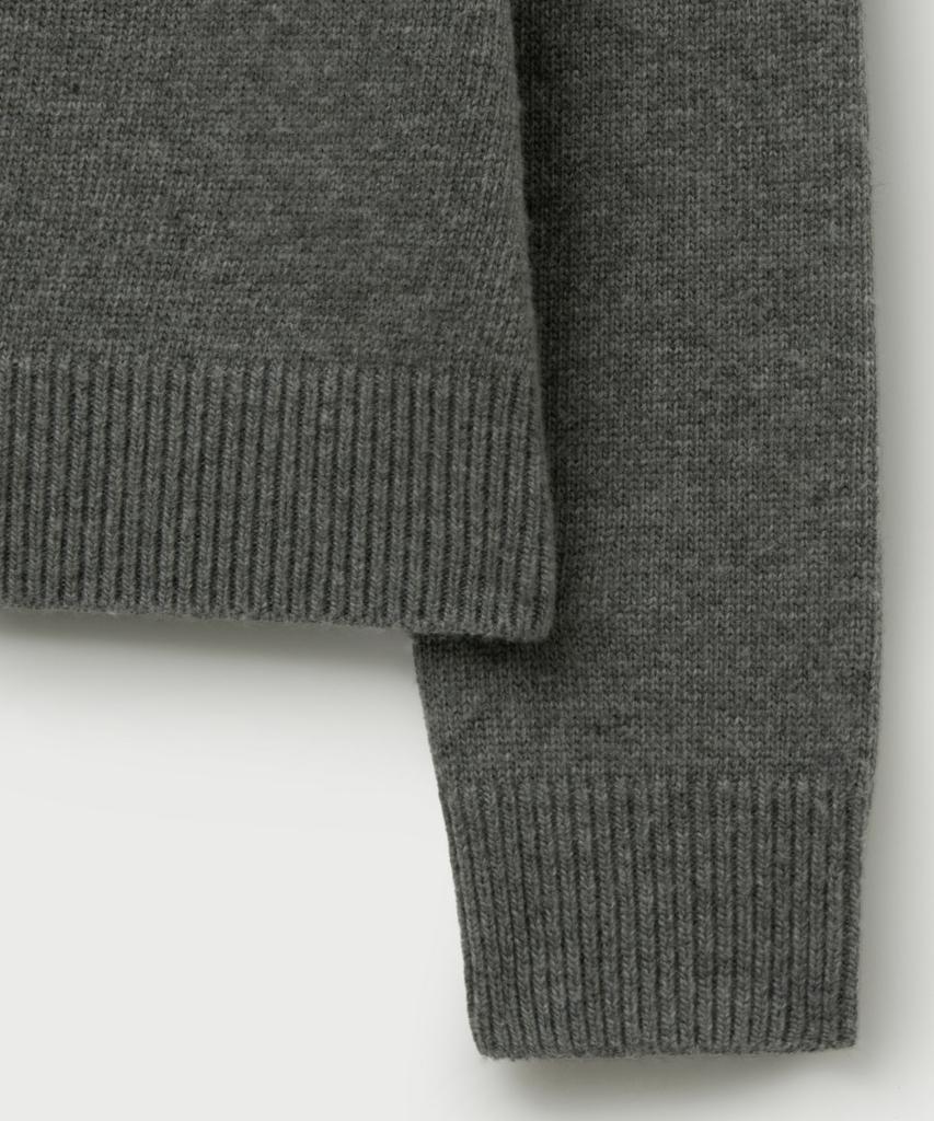 Seteo Lauren Classic Logo Knit Charcoal