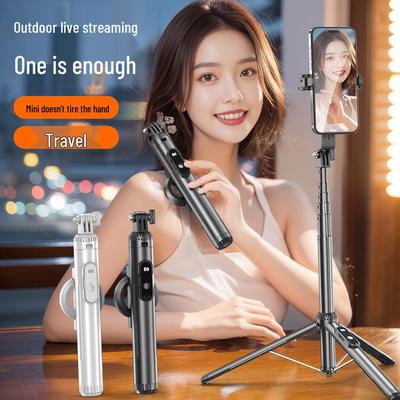 P160 Aluminum Magnetic Bluetooth Selfie Stick & Tripod for Videos and Live Streaming
