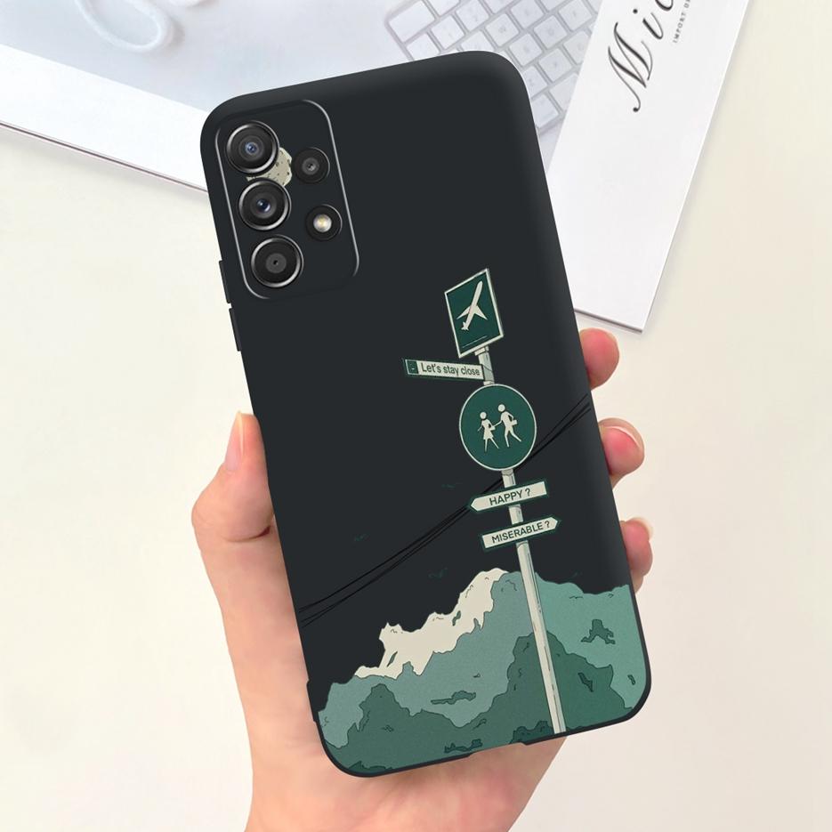 For Samsung Galaxy A32 Case A52 A72 5G Cute Candy Painted Cover Soft Silicone Phone Case For Samsung A32 Galaxy A52 A72 5G Shell