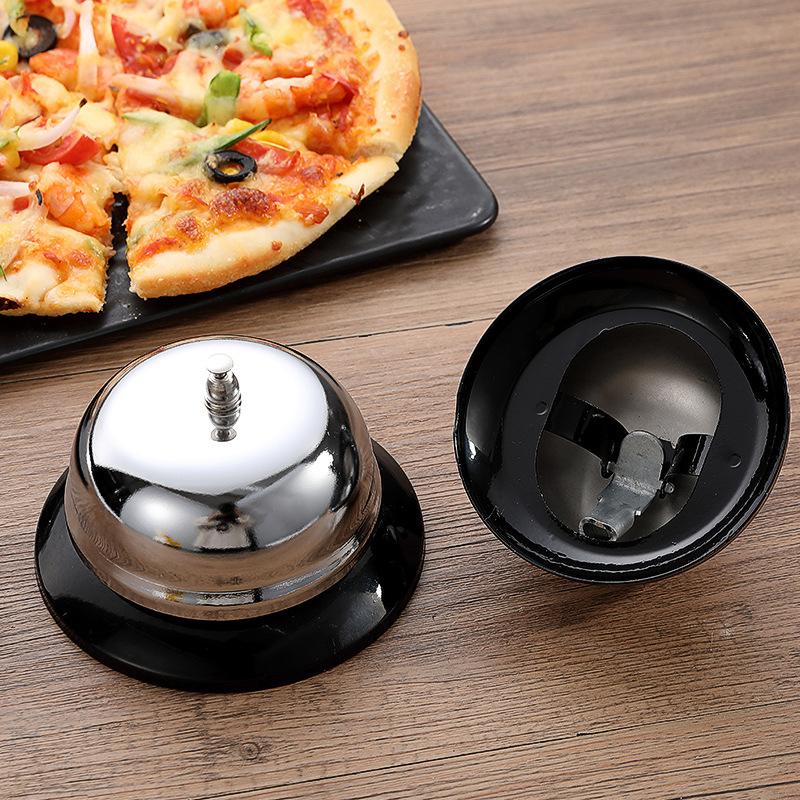 Vintage Metal Service Bell Counter Desk Bell For Restaurant, El, Game Show, Coffee Shop Multifunctional Portable Hand Bell