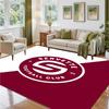 Servette FC Design Crystal Velvet Rug Soft Decorative Mat for Bedroom Entrance
