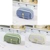 Canvas Multilayer Pencil Case For Students With Large Capacity Creative Design For School Use