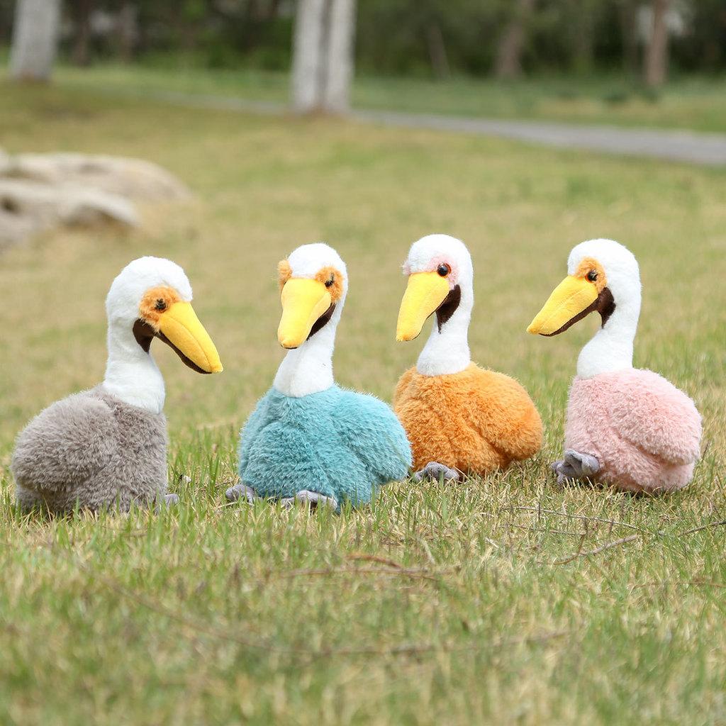 Pelican Character Plushie Toys With Short Fleece Fabric For Gift Comfort Doll