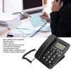 Corded Telephone Caller ID Full Hands   Fixed Landline with Blue Screen for