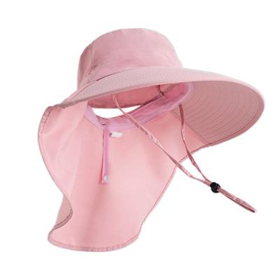 Modny Kapelusz Słoneczny z Szerokim Rondem Anti-UV 50+ UPF Styl Koreański Kapelusz Ochronny Przed Słońcem Outdoor Podróże Damskie Kapelusze Bucket Outdoor Sport