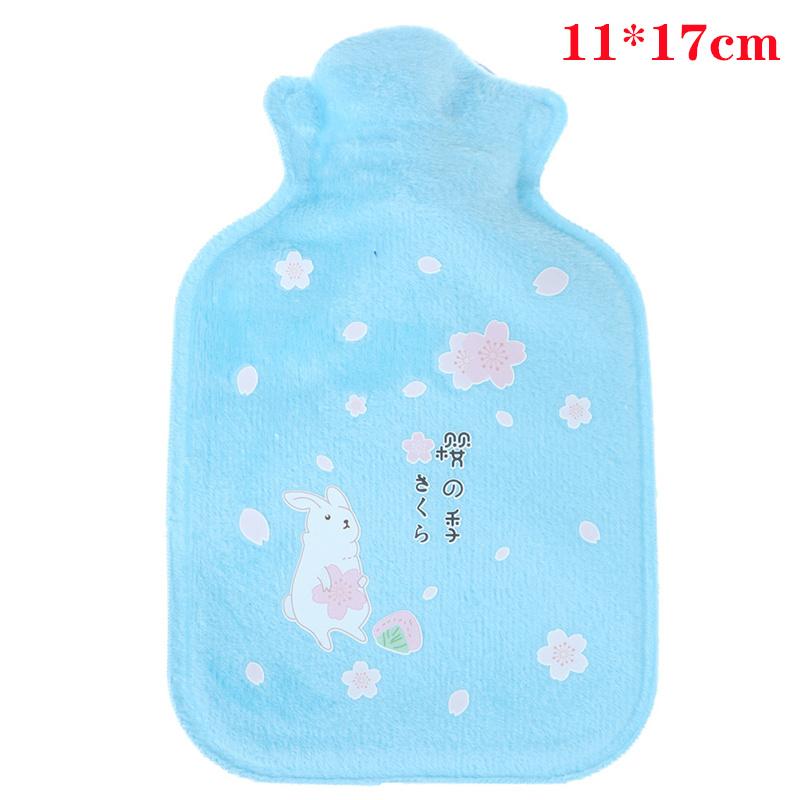 1Pc Lovely Cartoon Hand Po Warm Water Bottle Mini Hot Water Bottles Portable Hand Warmer Girls Pocket Hand Feet Hot Water Bags