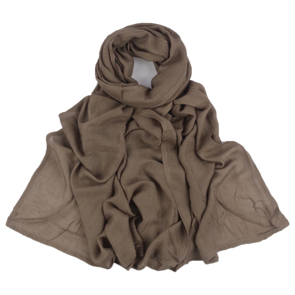 Breathable Rayon Wide-Brim Shawl & Scarf