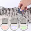 Stainless Steel Threaded Comb Flea Comb Dogs Lice Combs and Head Lice Nit Comb Flea Combs for Dog Cat Threaded Comb Grooming
