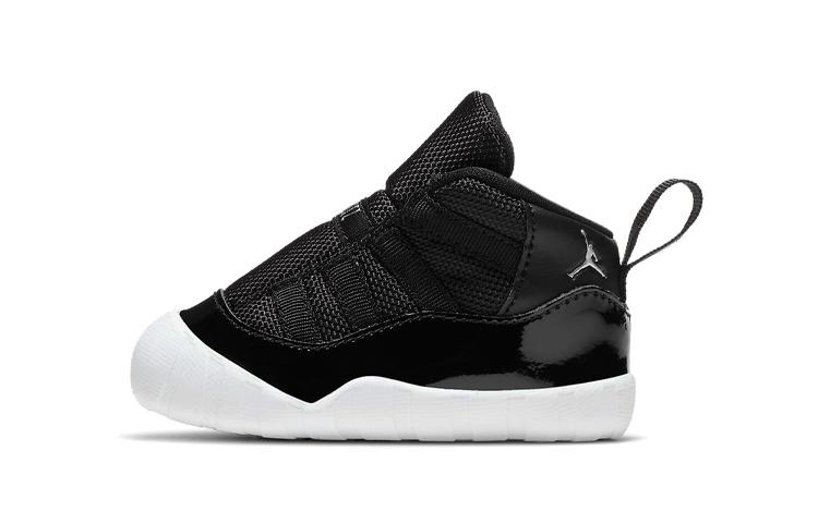 Jordan 11 Retro Crib Bootie Jubilee 25th Anniversary I CI6165-011 18.5