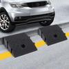 Auto-Schwellenrampe mit Seitenverschluss 250mm*270mm*110mm 2200 Lbs PVC Auffahrts-Schwellenrampen für Laderampe Bürgersteig Auto Motorrad
