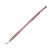 2 Pcs Nail Pen Cleaning Comb Stainless Steel Eyelash Separator Lift Picking Stick with Comb