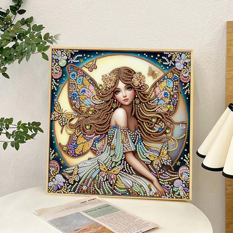 Diamond Painting, Special-Shaped Diamond Painting, Handmade Sticker Material Package 30 * 30 Diamond Sticker Diy Decorative Painting Cross-Border
