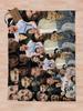 Kai Parker Po Collage Throw Blanket Fade Resistant Durable Throw Blanket