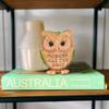 Cute Owl Statue Resin Desktop Ornament Creative Bird Miniature Figurine  Living Room