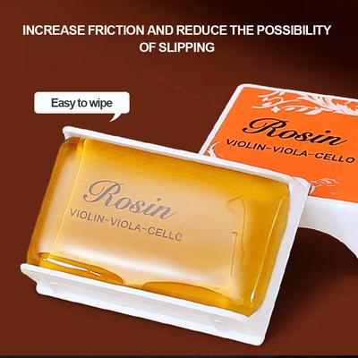 Bow Rosin Colophony Greek Pitch Friction-increasing Resin for Violin Viola Cello Bowed String Instrument