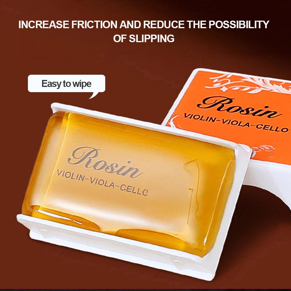 Bow Rosin Colophony Greek Pitch Friction-increasing Resin for Violin Viola Cello Bowed String Instrument