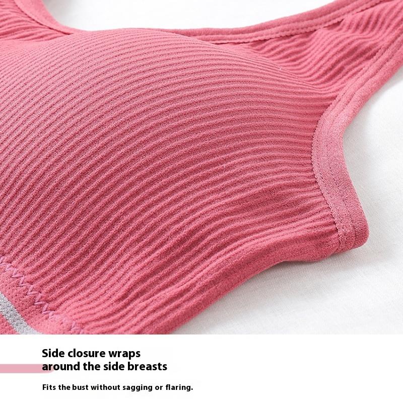 U-shaped Beautiful Back Wrap Tube Top Seamless Thread Sports Vest Wireless Underwear M-2XL