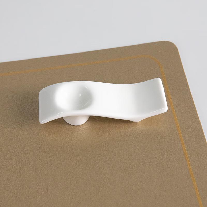NHZHIW Minimalist Ceramic Chopstick Rest
