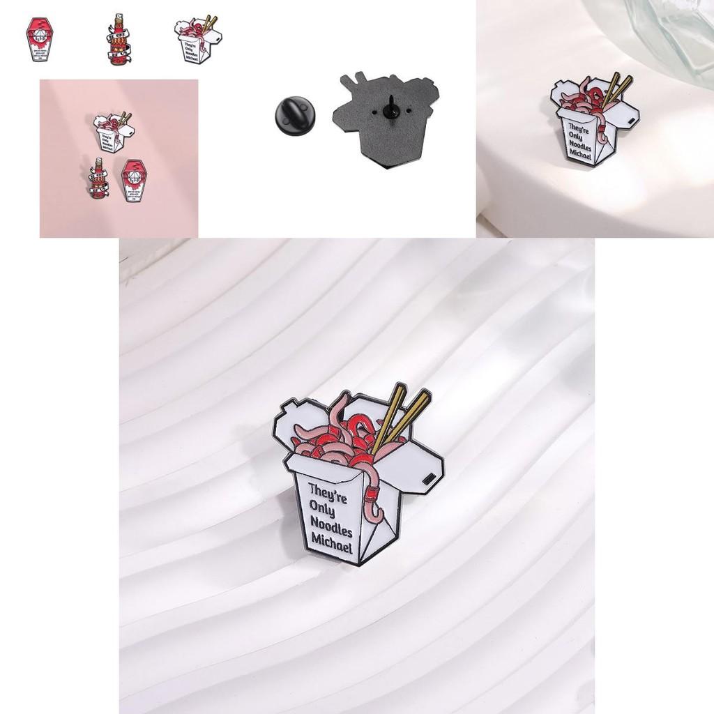 Colorful Alloy Cartoon Brooch Creative Character Pin For Stylish Decor And Versatile Use