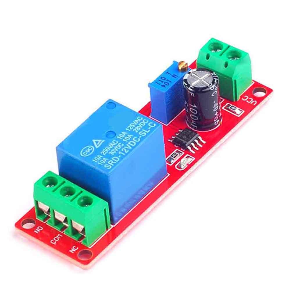 

AU BESTEP NE555 Модуль затримки реле таймера DC 12V 0 до 10 секунд Modu Delay Modu