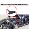 For Suzuki 2015-2023 GSX-S GSXS 1000 F GSXS1000F GSXS1000 Motorcycle Modified Real Carbon Fiber Fairing Exhaust Pipe Cover