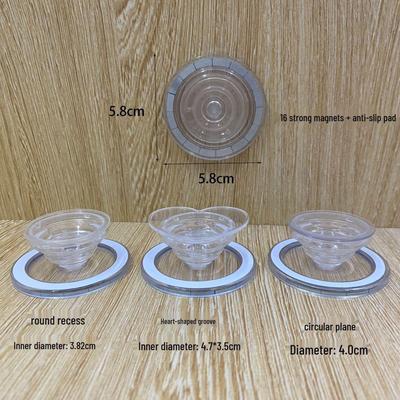 MagSafe Transparent Airbag Magnetic Phone Stand - Detachable & Strong