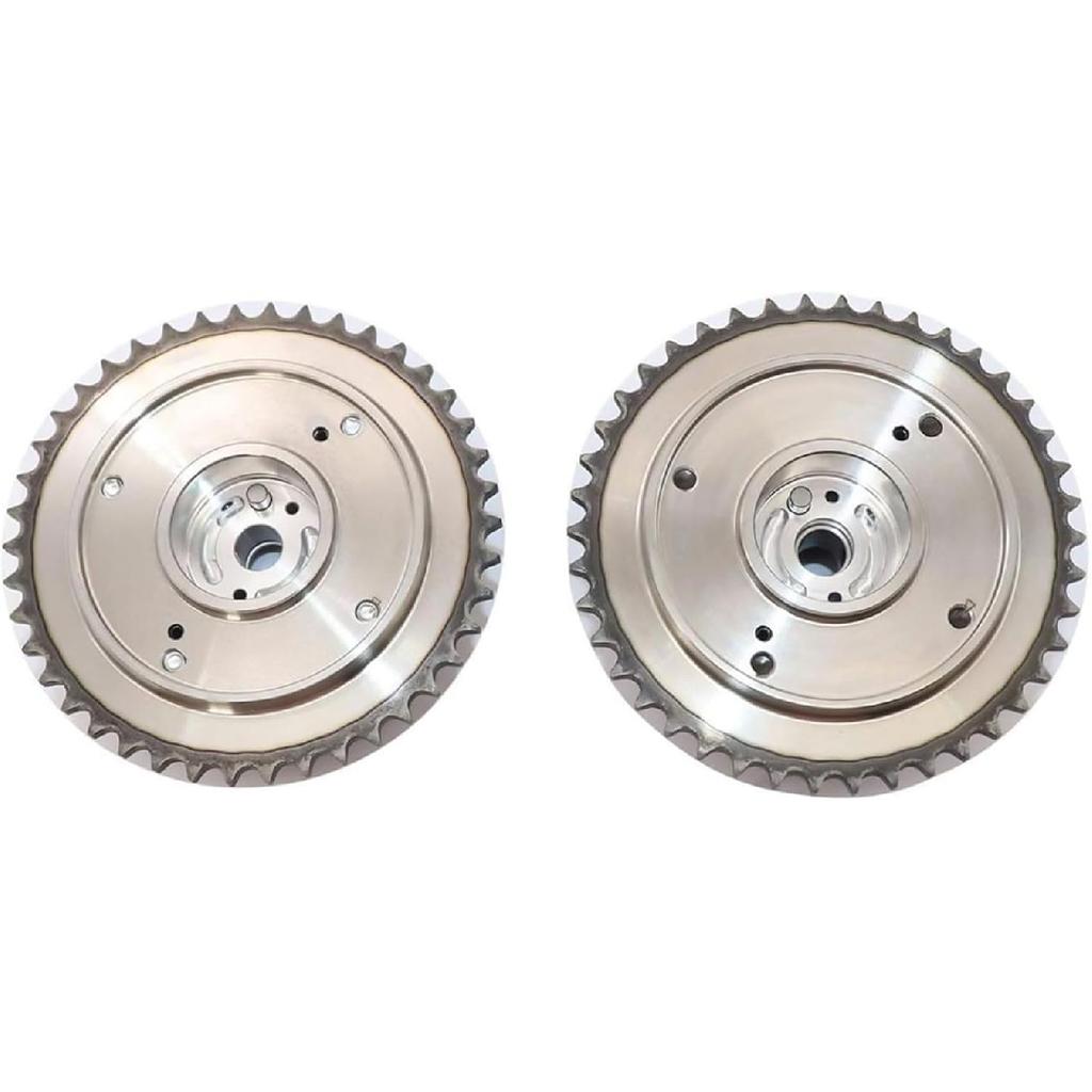 FZJDSD Intake & Exhaust Camshaft Phaser Adjuster Actuator CVVT Gear Compatible with Hyundai Elantra Tucson Sonata 2014-2021 Compatible with Kia Forte