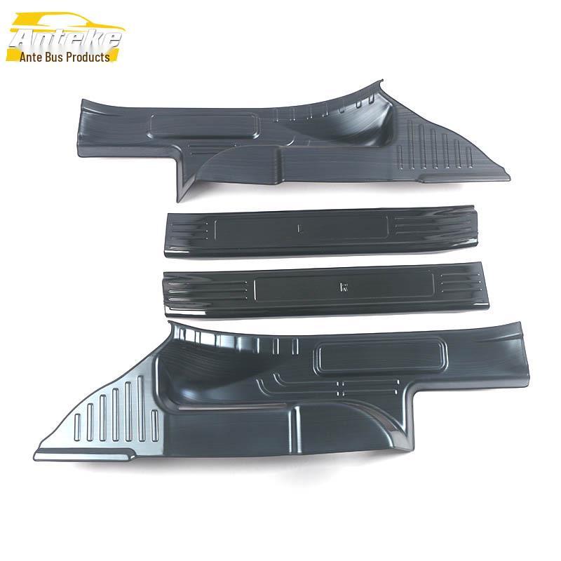22 Highlander Stainless Steel Door Sill Trim Stickers - Anti-Scratch Welcome Pedal Protector