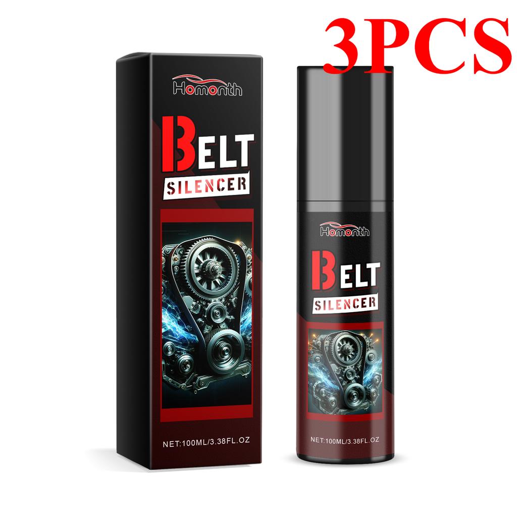 Automobile Engine Belt Silencer Lubricant 100ml Belt Noise Spray Car Rubber Seal Belt Softening Lubrication Spray Belt Agent