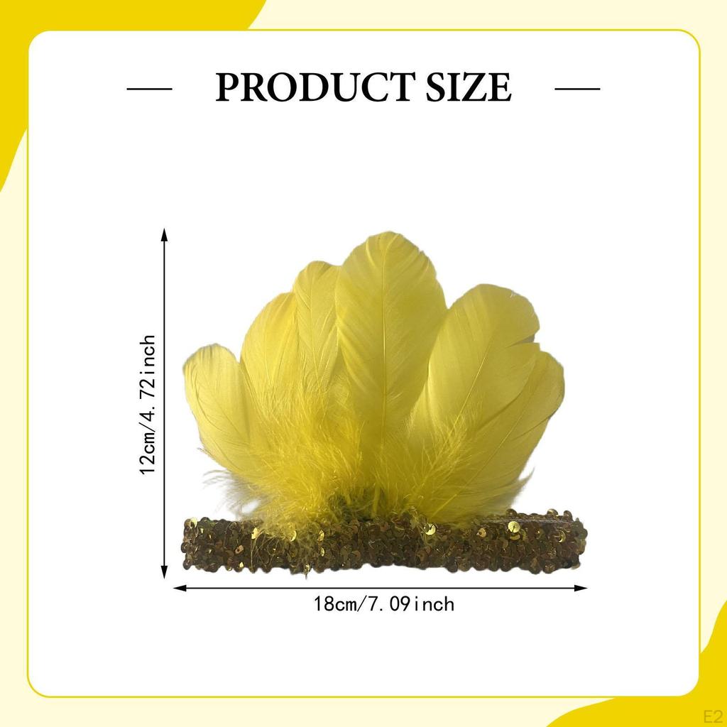 Opaska z piór na uroczystości