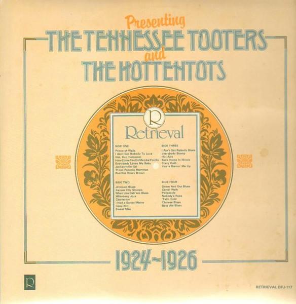

LP Record TENNESSEE TOOTERS HOTTENTOTS The Recordings 19241926 DFJ117 Retrieval 1980 UK Jazz Used