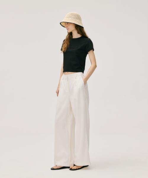 DEPOUND Line Point Knit Bucket Hat [Natural]
