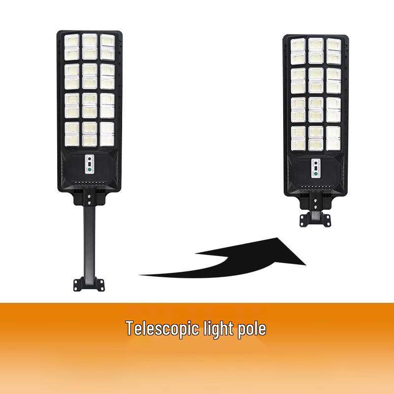 200W Telescopic Pole Solar Street Light