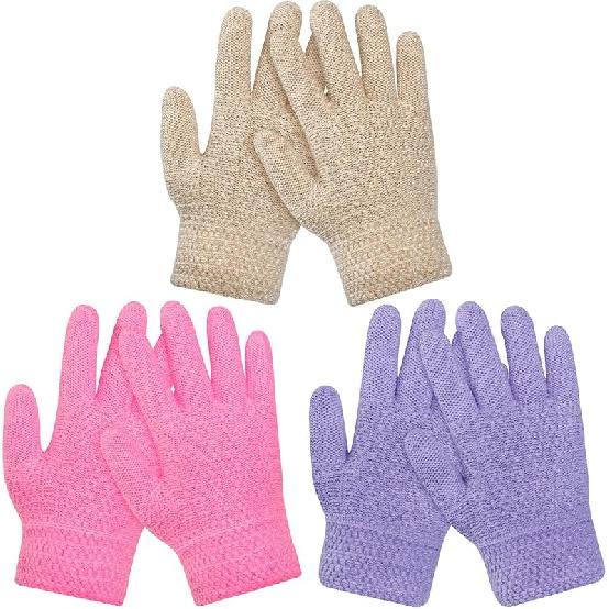 ONESING Kids Knit Gloves - Stretchy Gloves for Boys Girls Winter, Solid Finger Gloves for Children