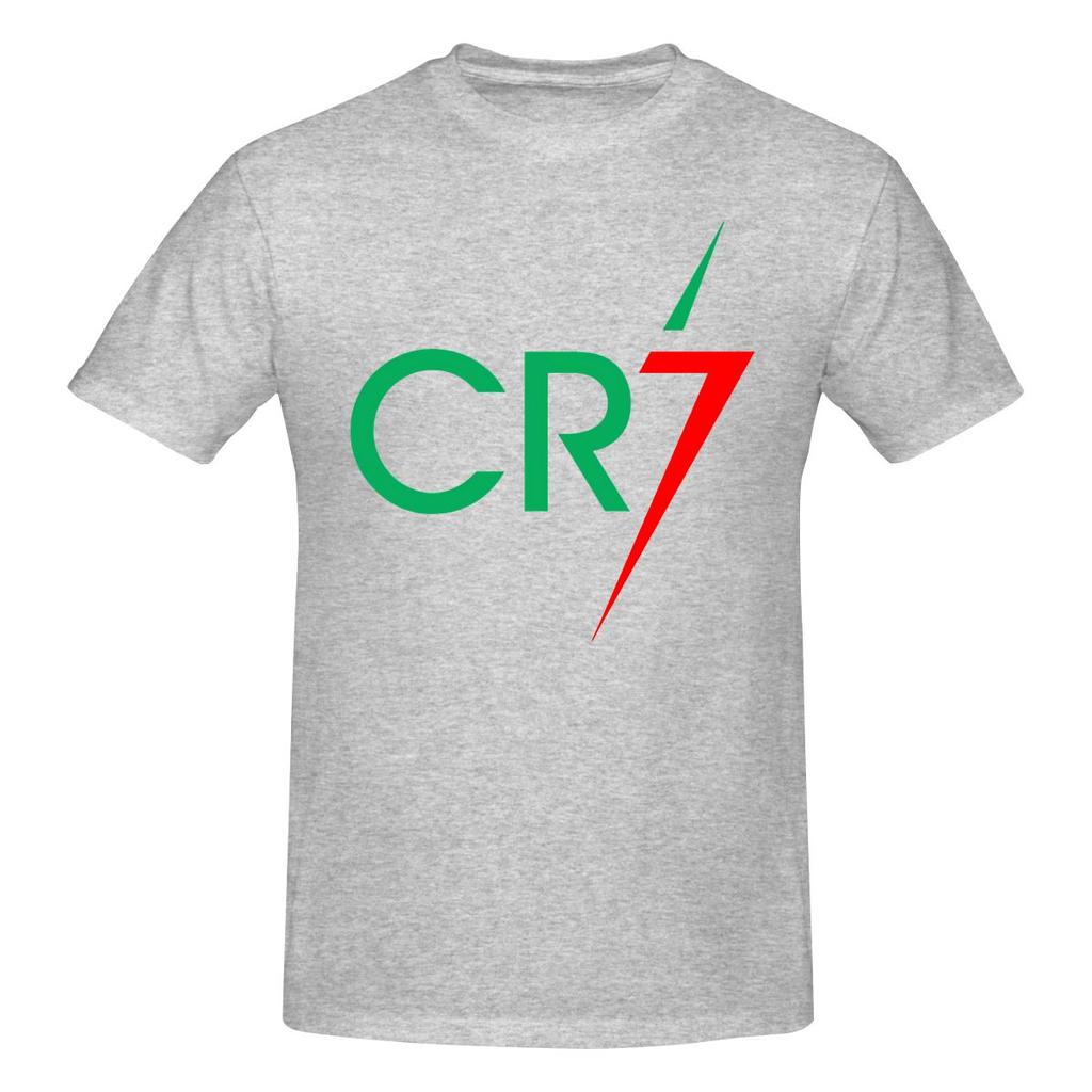 Cr7 Football Insulated Loose Tshirt Retro Vibe Highdefinition Printing Cotton Tee